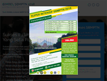 Tablet Screenshot of bimbelptn.com